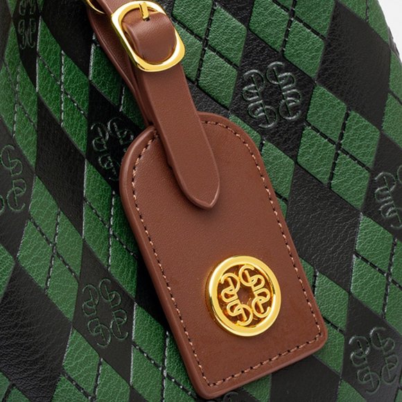 POHCE bucket bag 2023 NWT Green shoulder bag fashion texture bucket bag 2211 - Picture 3 of 12